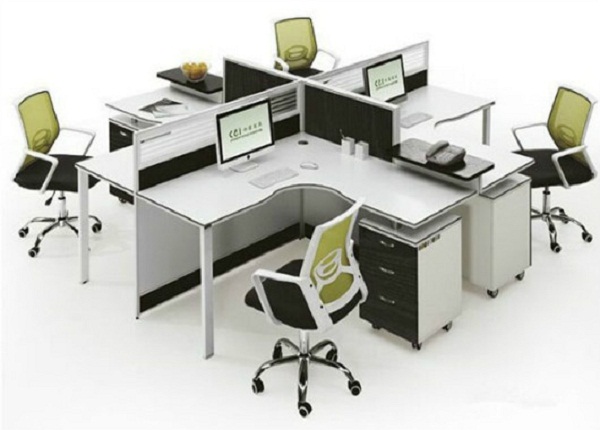 办公室四人位-四人位办公桌尺寸