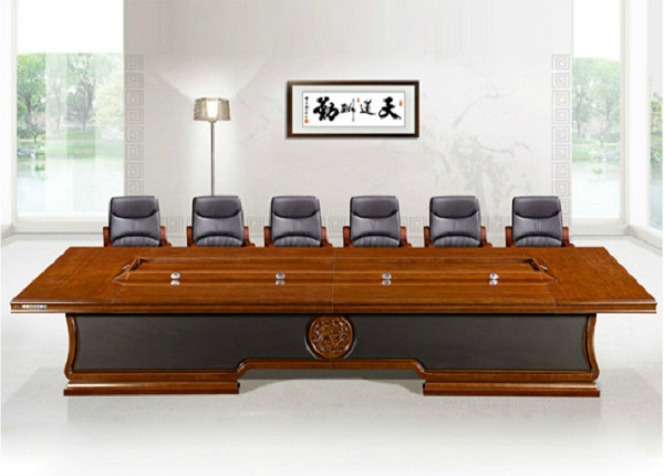 15人位会议桌 实木喷漆会议桌 SHYZ022