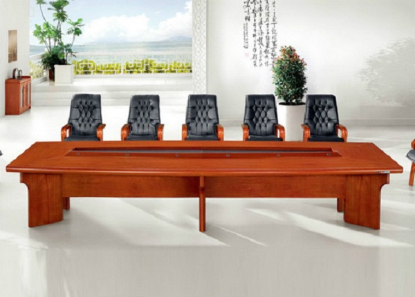 简约现代大型会议桌 实木贴皮会议桌 SHYZ017