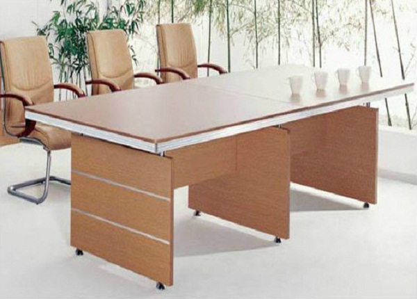 现代简约会议桌 实木贴皮会议桌 SHYZ031
