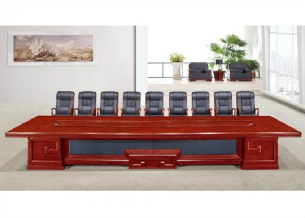 实木喷漆会议桌 大型时尚商务会议桌 大会议桌 中式会议桌 中式大会桌 SHYZ002